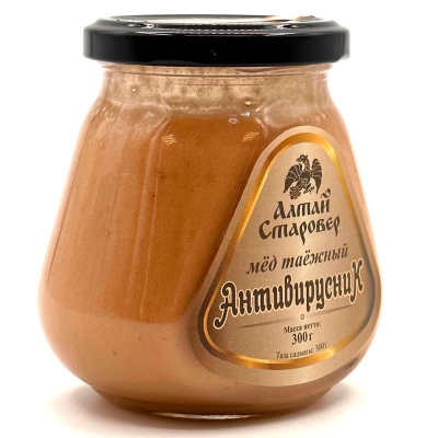 Мед таежный "Антивирусник" (Алтай Старовер) 300 гр