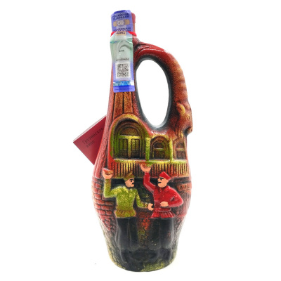 Вино кр/сух "Кварельский погреб" Саперави кувшин 0,75л 13%