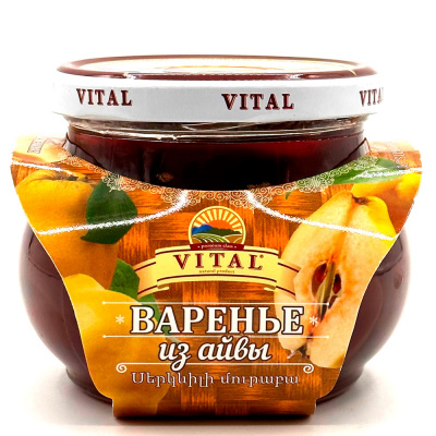Варенье "Из айвы" 430 гр. Витал