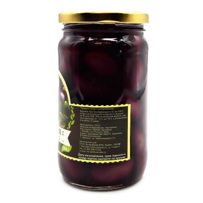 Оливки каламата с косточкой (Амадо) 350 гр