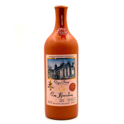 Вино кр/полусл "Старый Баку" Семь Красавиц керам бут 0,75л 12%