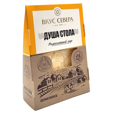 Сыр "Душа стола" (Вкус Севера) 45-60% 160 гр