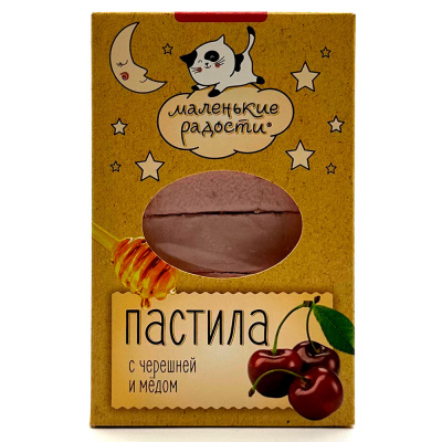 Пастила с черешней и мёдом (Маленькие радости) 95 гр