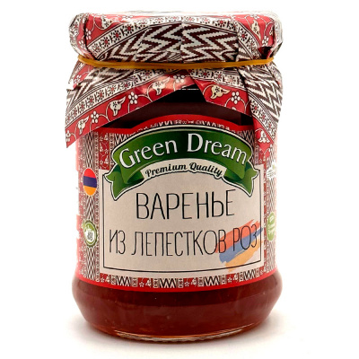 Варенье из лепестков роз (Green Dream) 300 гр