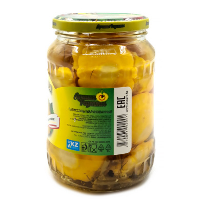 Патиссоны маринованные "Лучшие рецепты" 670 мл