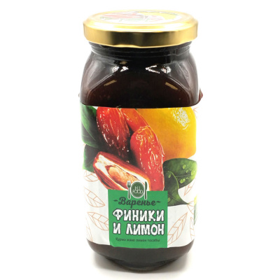 Варенье "HiFood" Финик-Лимон 900 гр