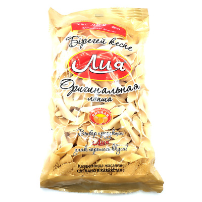 Лапша яичная эксклюзивная "Лия" Лодочка" 250 гр