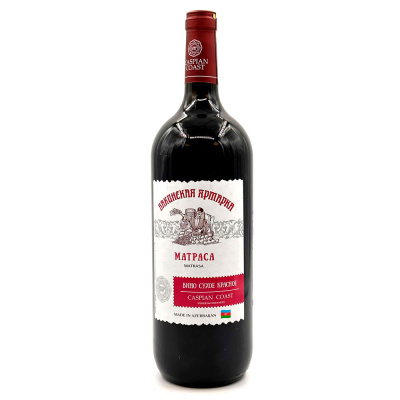 Вино кр/сух "Бакинская Ярмарка" Матраса 1,5л 13%