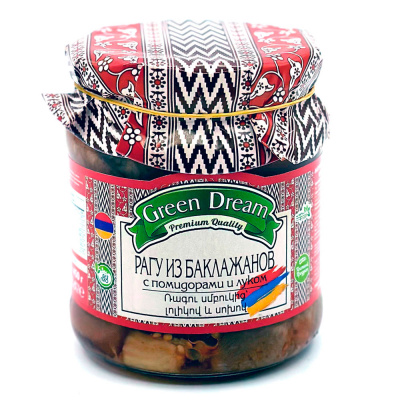 Рагу из баклажанов с помидорами и луком (Green Dream) 450 гр