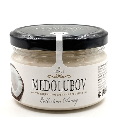 Мёд-суфле Кокос Medolubov 250 гр