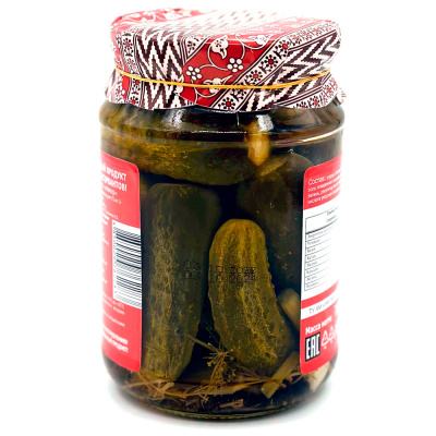 Огурцы маринованные "Кавказский рецепт" (Green Dream) 900 гр