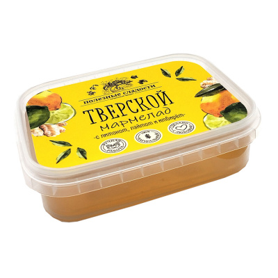 Мармелад натуральный ЛАЙМ-ЛИМОН-ИМБИРЬ 250 мл