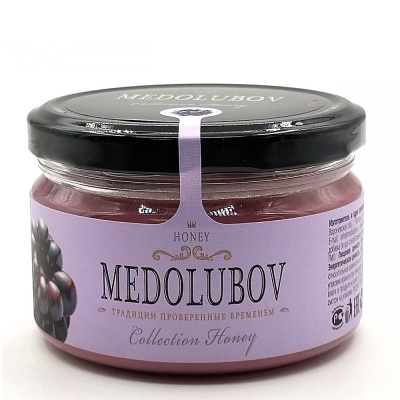 Мёд-суфле Ежевика Medolubov 250 гр