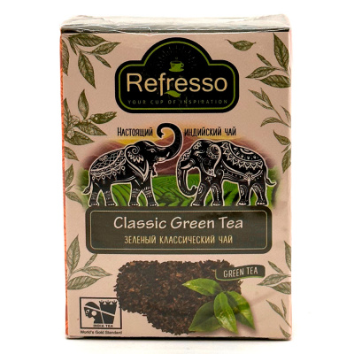 Зеленый классический чай Refresso 100г