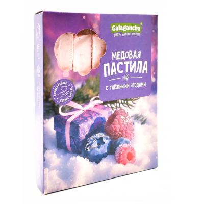 Пастила медовая с таежными ягодами (Биолоджик) 190 гр