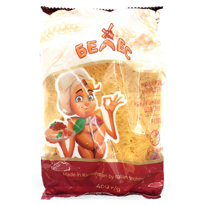 Макароны Вермишель мелкая (Белес), 400гр