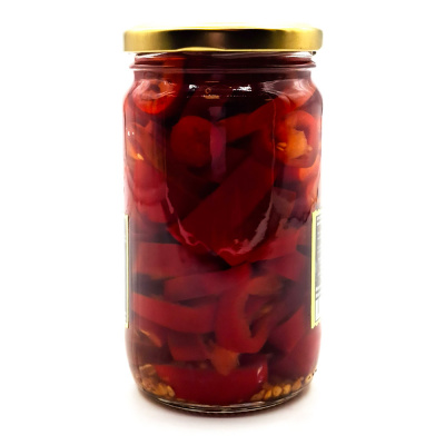 Перчики красные Халапеньо ст/б (Амадо) 350 гр