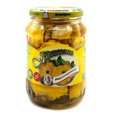 Патиссоны маринованные "Лучшие рецепты" 670 мл