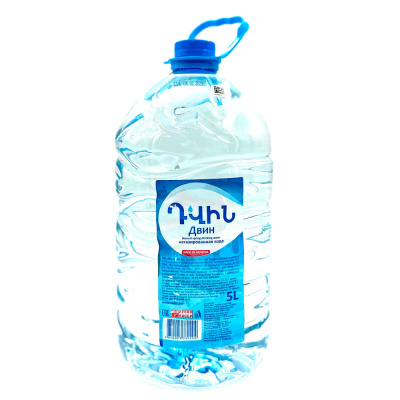 Вода Двин негаз 5 л пластик