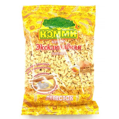 Лапша яичная эксклюзивная "Лепесток" (Кэмми), 250гр