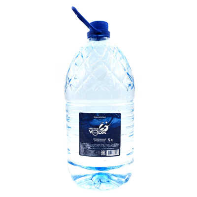 Вода "Чистая вода 100%" негаз. 5л