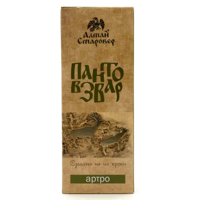 Пантовзвар "Артро" (Алтай Старовер) 0,25л