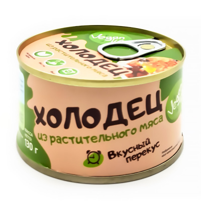Холодец из растительного мяса (Vegan Life) 130 гр
