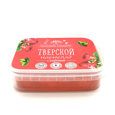 Мармелад натуральный КЛУБНИКА-СВИТИ 250 мл