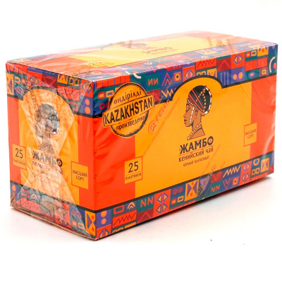Чай "Жамбо" кенийский в/с 25шт по 2гр