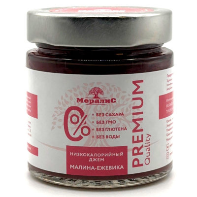 Джем без сахара "Малина-ежевика" (Мералис) 200 гр