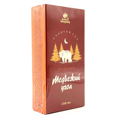 Бальзам "Медвежий угол" (Алтай Старовер) 0,25л