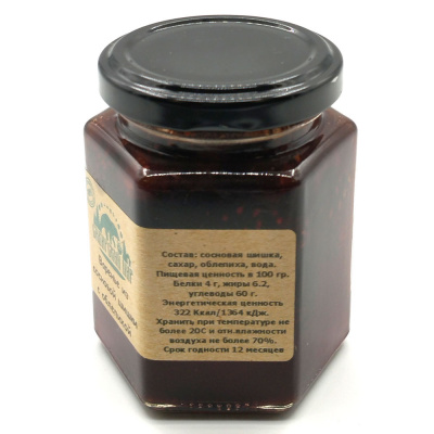 Варенье из сосновой шишки с облепихой (Сибирский пир) 240 гр