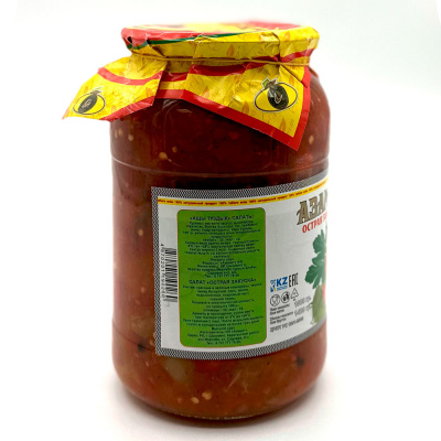 Салат "Острая закуска", (Азамат), 1000 мл Салат "Острая закуска", (Азамат), 1000 мл