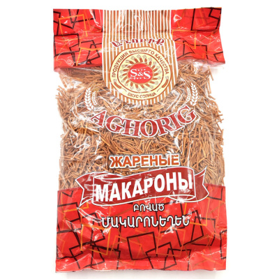 Макароны жареные-вермишель Ашориг 400 гр