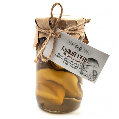 Белый гриб маринованный (Таёжный тайник)  360 гр