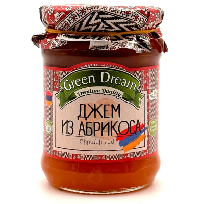 Джем из абрикоса (Green Dream) 300 гр