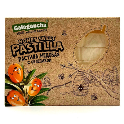 Пастила медовая с облепихой (Биолоджик) 190 гр