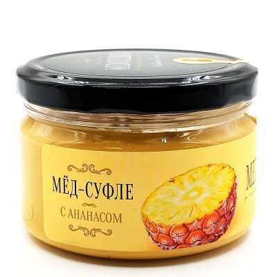 Мёд-суфле Ананас Medolubov 250 гр