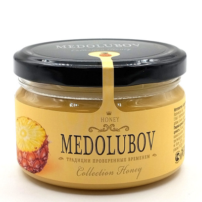 Мёд-суфле Ананас Medolubov 250 гр