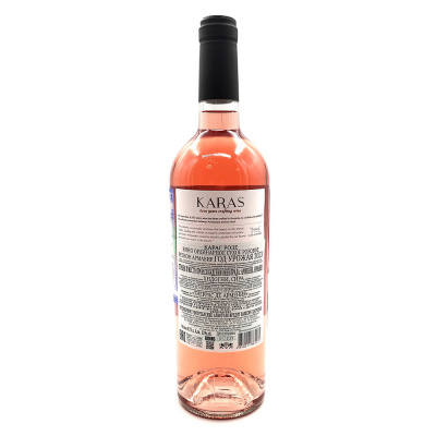 Вино роз/сух "КАРАС РОЗЕ" 0,75л 12%