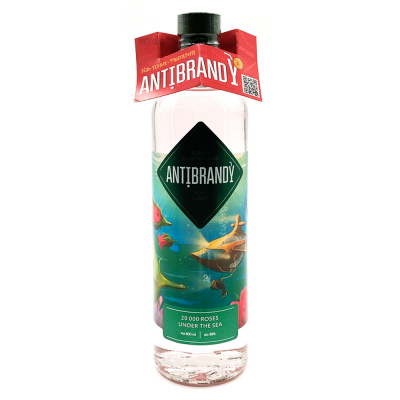 Спиртной напиток "Антибренди" 20 000 роз под водой 0,5л 38%