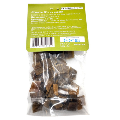 Цукаты РЕВЕНЬ 50 г (Кудесник-Эко)