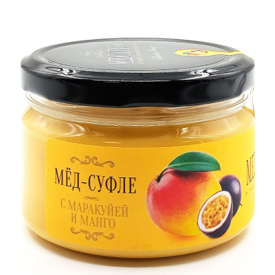 Мёд-суфле Манго и Маракуйя Medolubov 250 гр