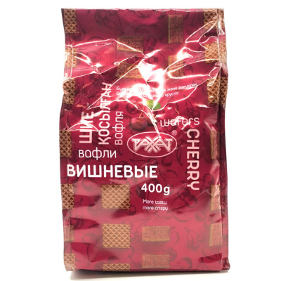 Вафли Рахат "Вишневые" 400 гр