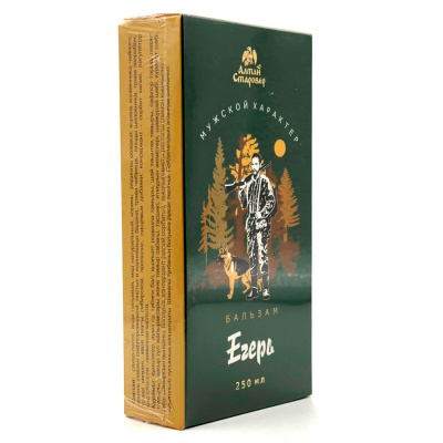 Бальзам "Егерь" (Алтай Старовер) 0,25л
