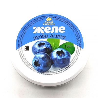 Желе "Ягоды Алтая" (Алтай Старовер) 130 гр