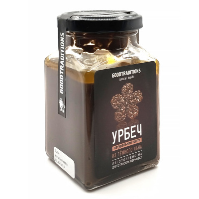 Урбеч из темного льна (Goodtraditions), 230 гр