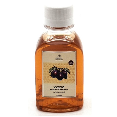 Уксус медово-сливовый (Мэллис Алтай) 100 мл