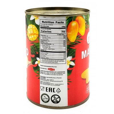 Манго ж/б (JESS), 500 гр