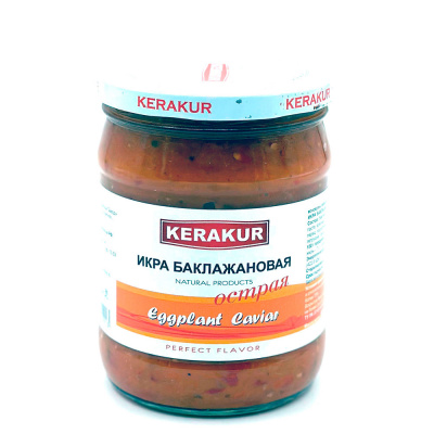 Икра баклажановая остр. (Керакур) 500 гр